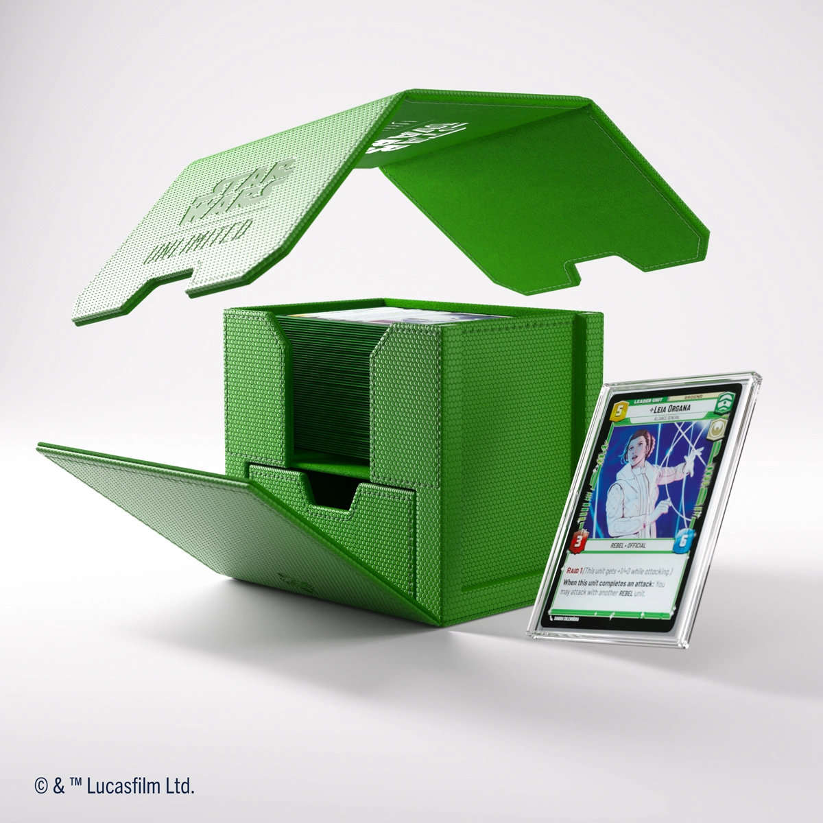 Gamegenic - Star Wars: Unlimited Deck Pod - Green