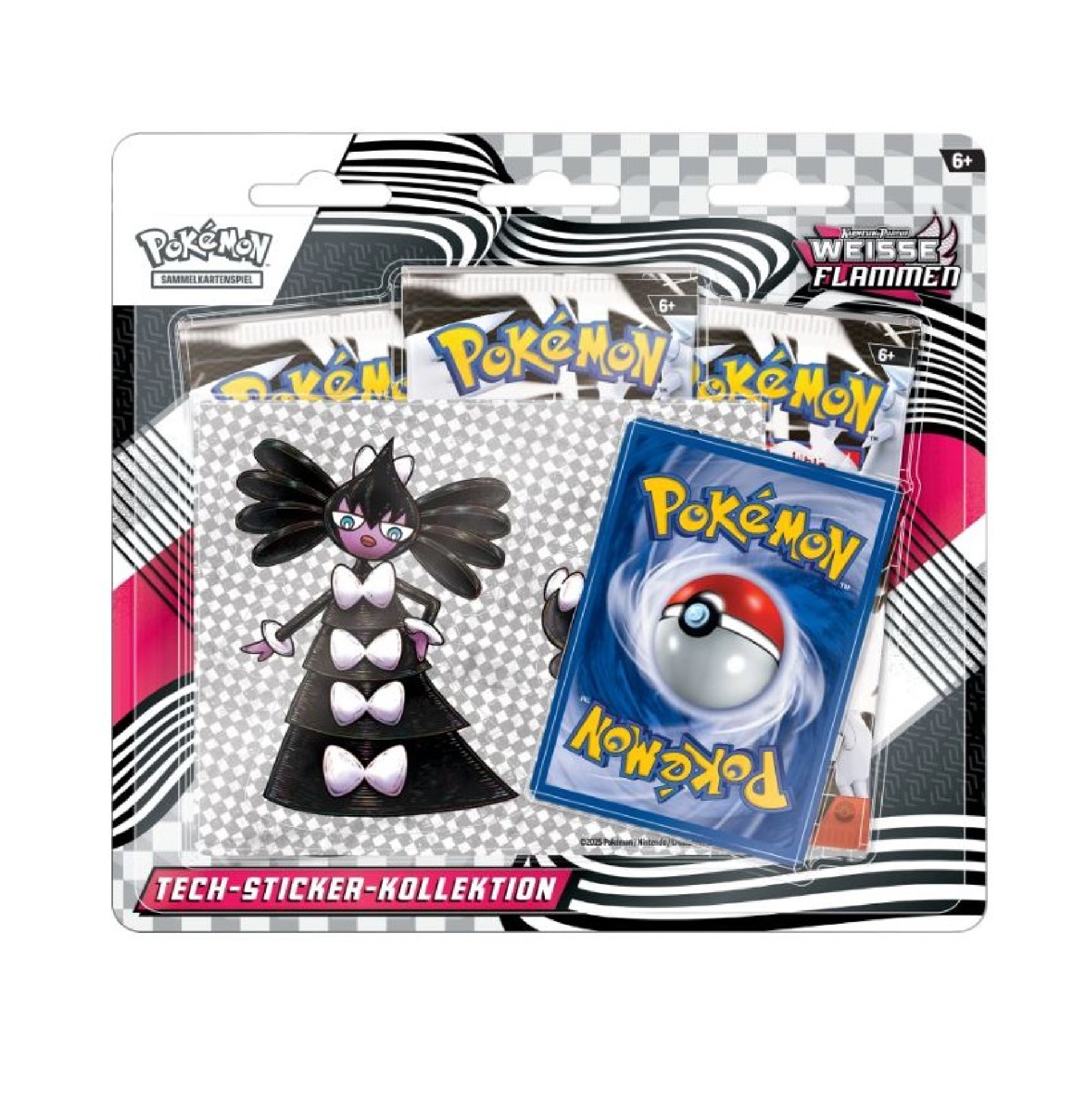Pokemon KP10.5 Weisse Flammen Morbitesse Tech-Sticker Kollektion (Deutsch)
