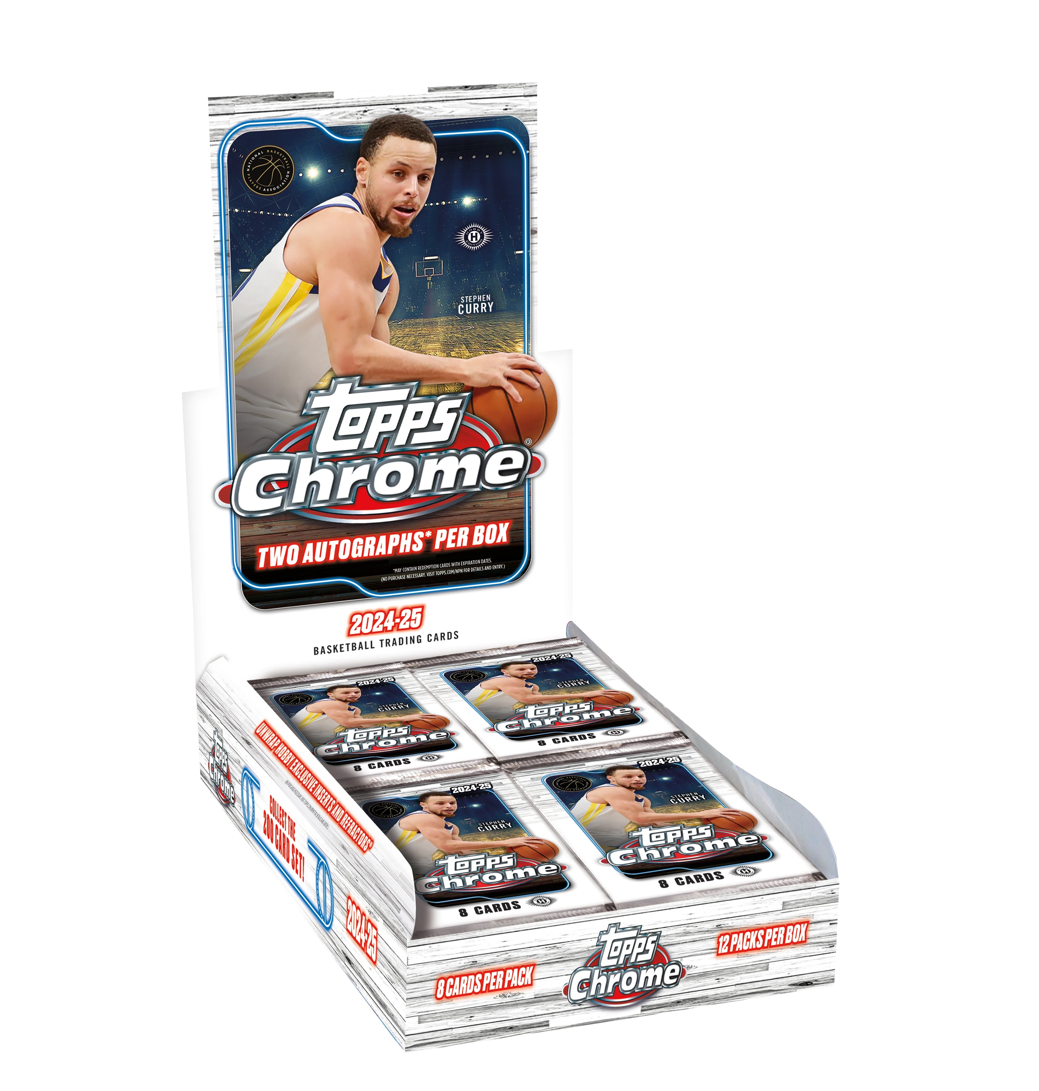 2024/25 Topps Chrome Basketball - Hobby Box