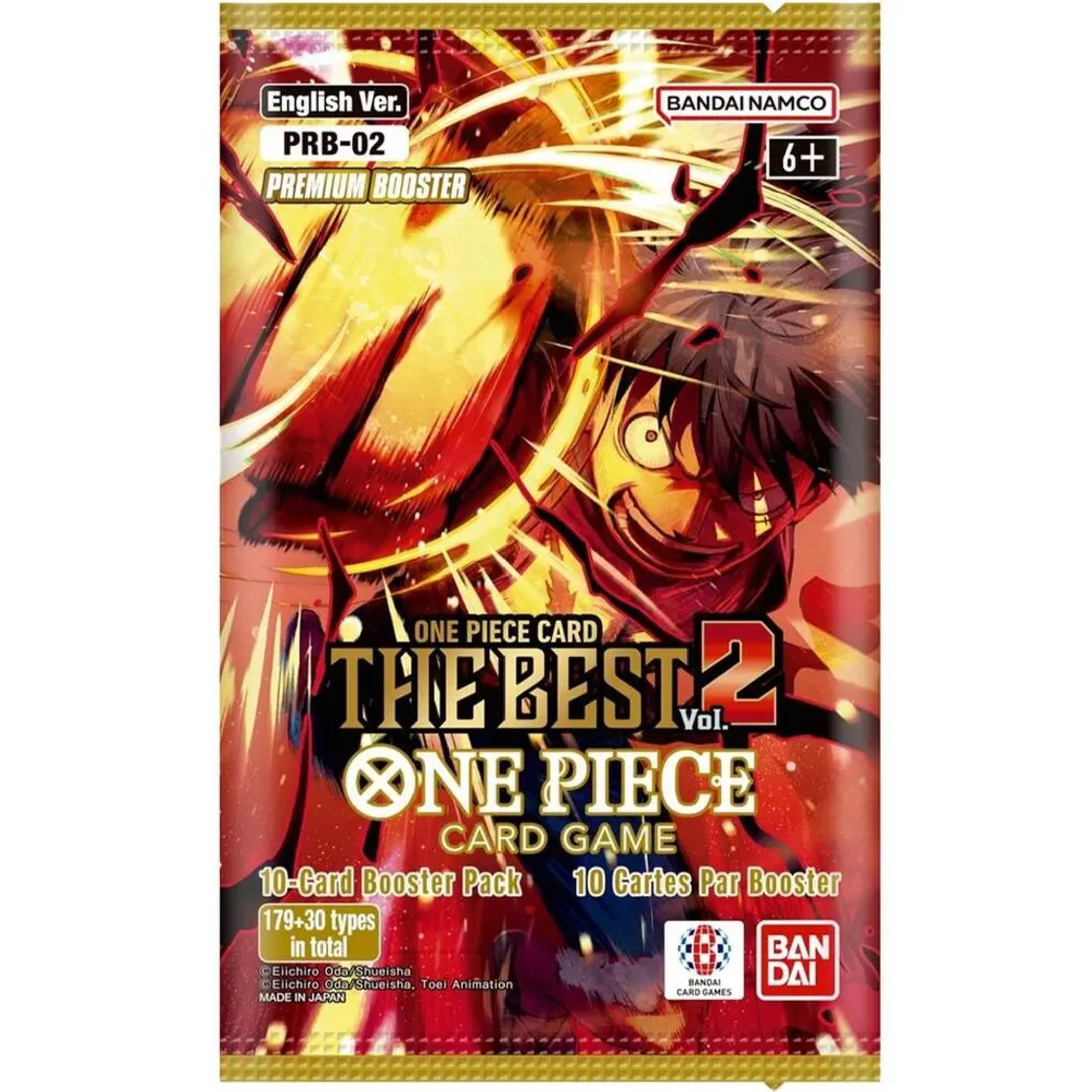 One Piece - The Best Vol. 2 PRB02 Booster (Englisch)