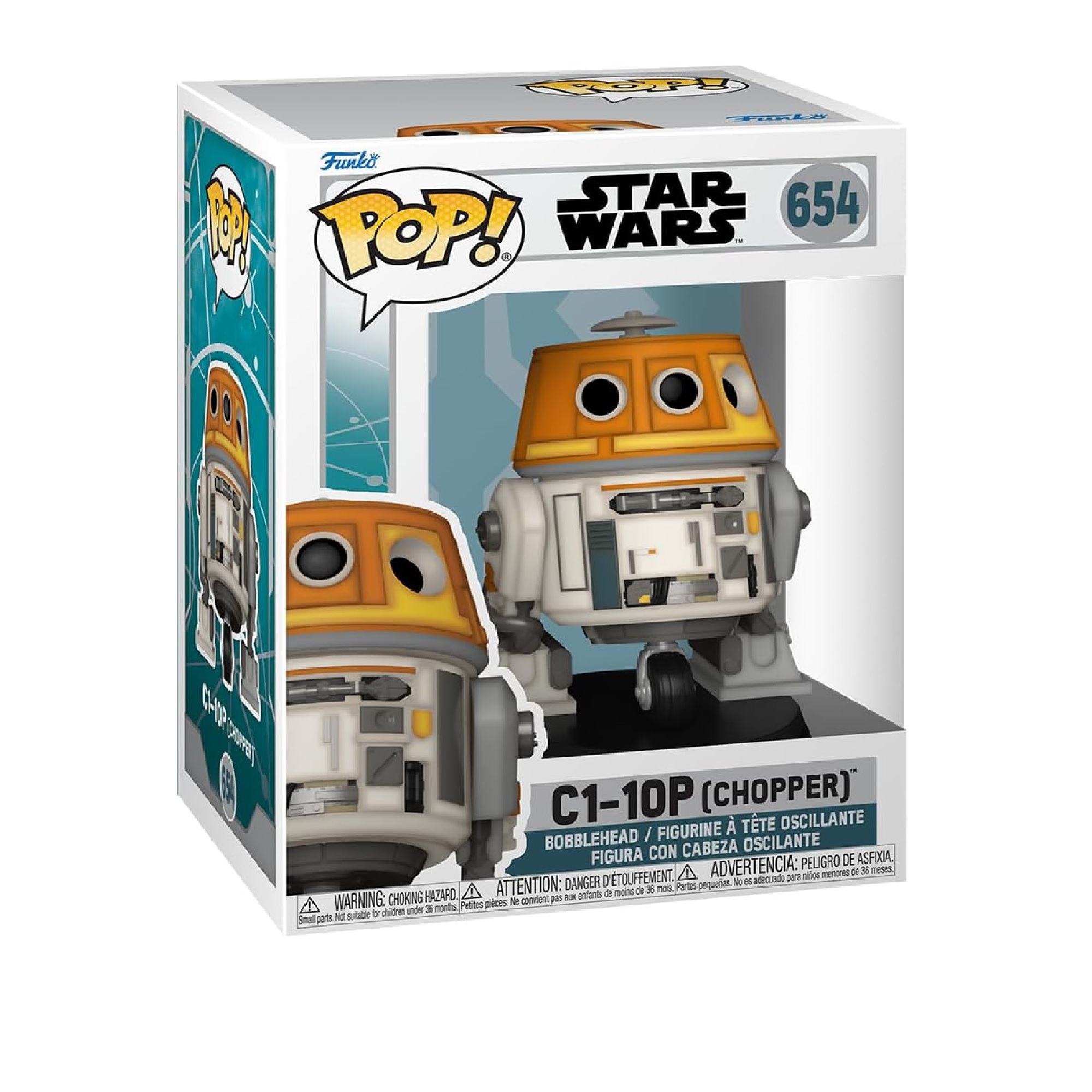 Funko POP! Ashoka - C1-10P (Chopper) (654)
