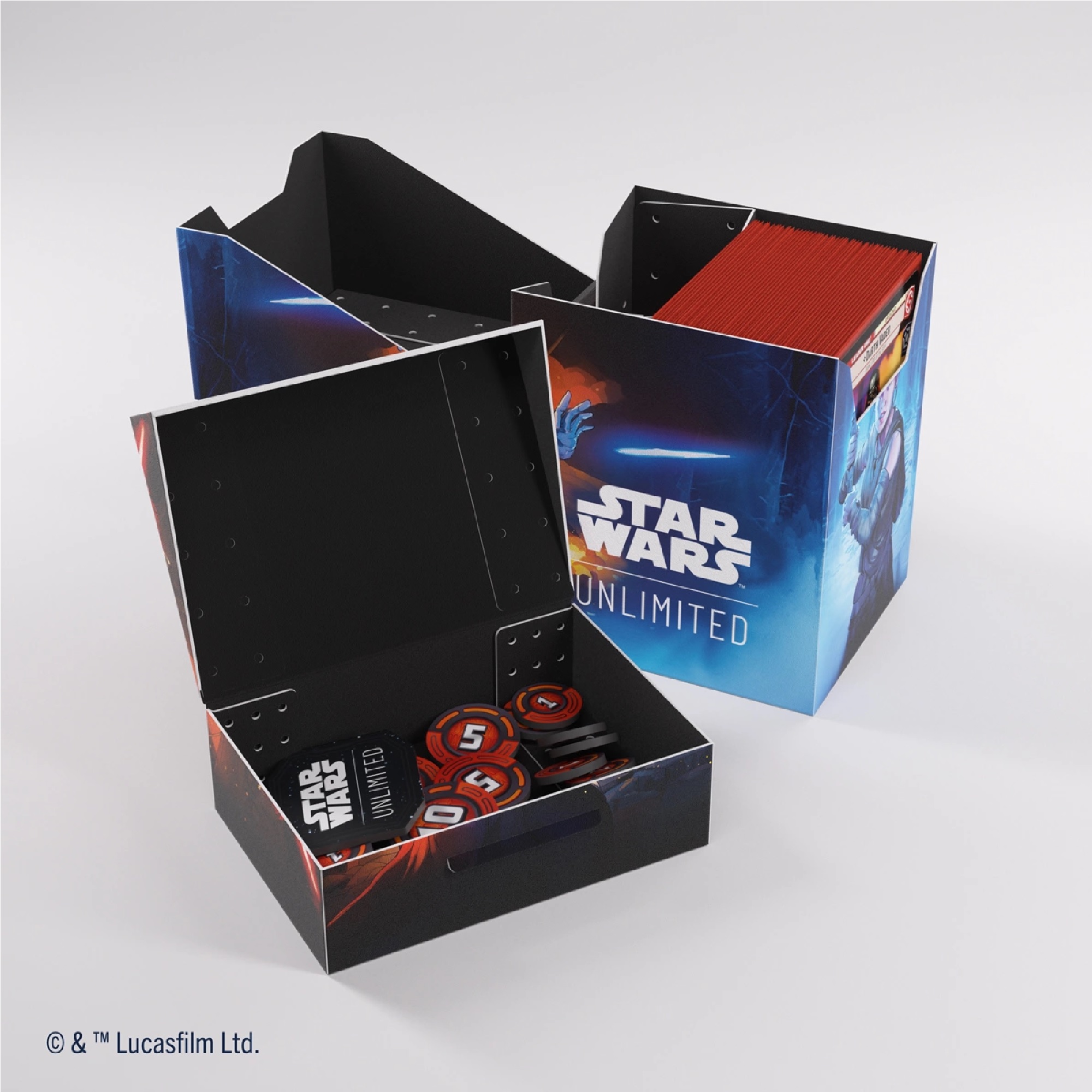 Gamegenic - Star Wars: Unlimited Soft Crate - Rey/ Kylo Ren