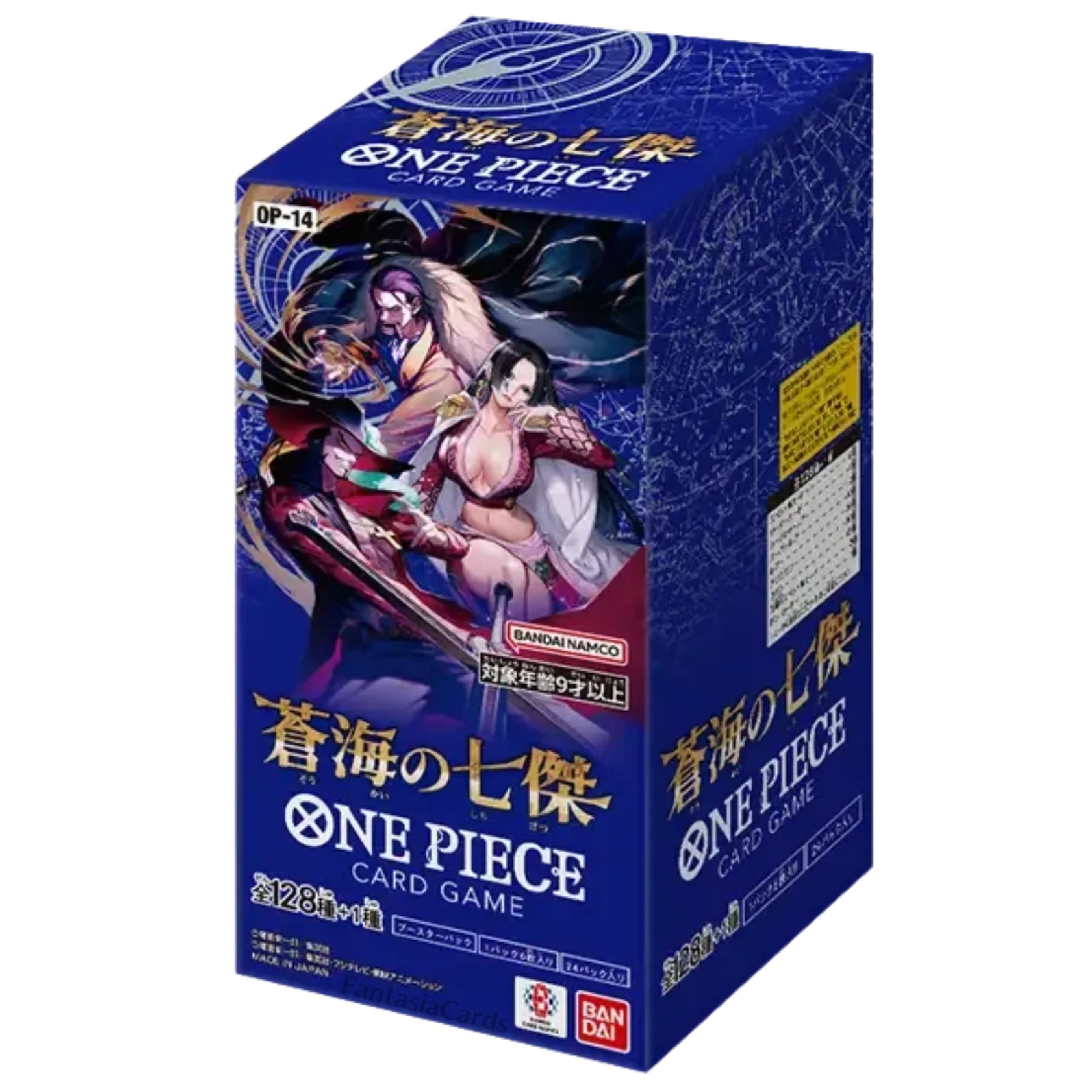 One Piece OP14 - The Seven Warlords of the Sea (japanisch) Display