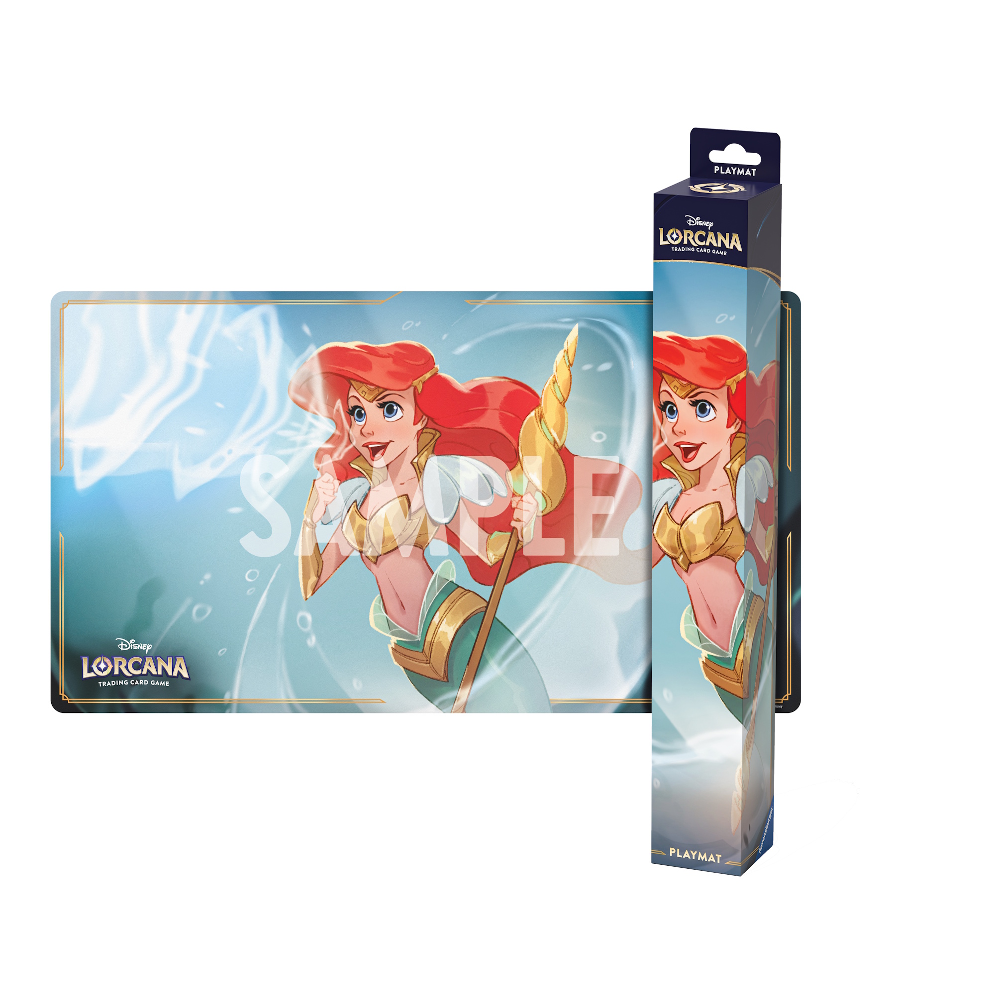 Disney Lorcana - Winterzauber - Spielmatte Arielle