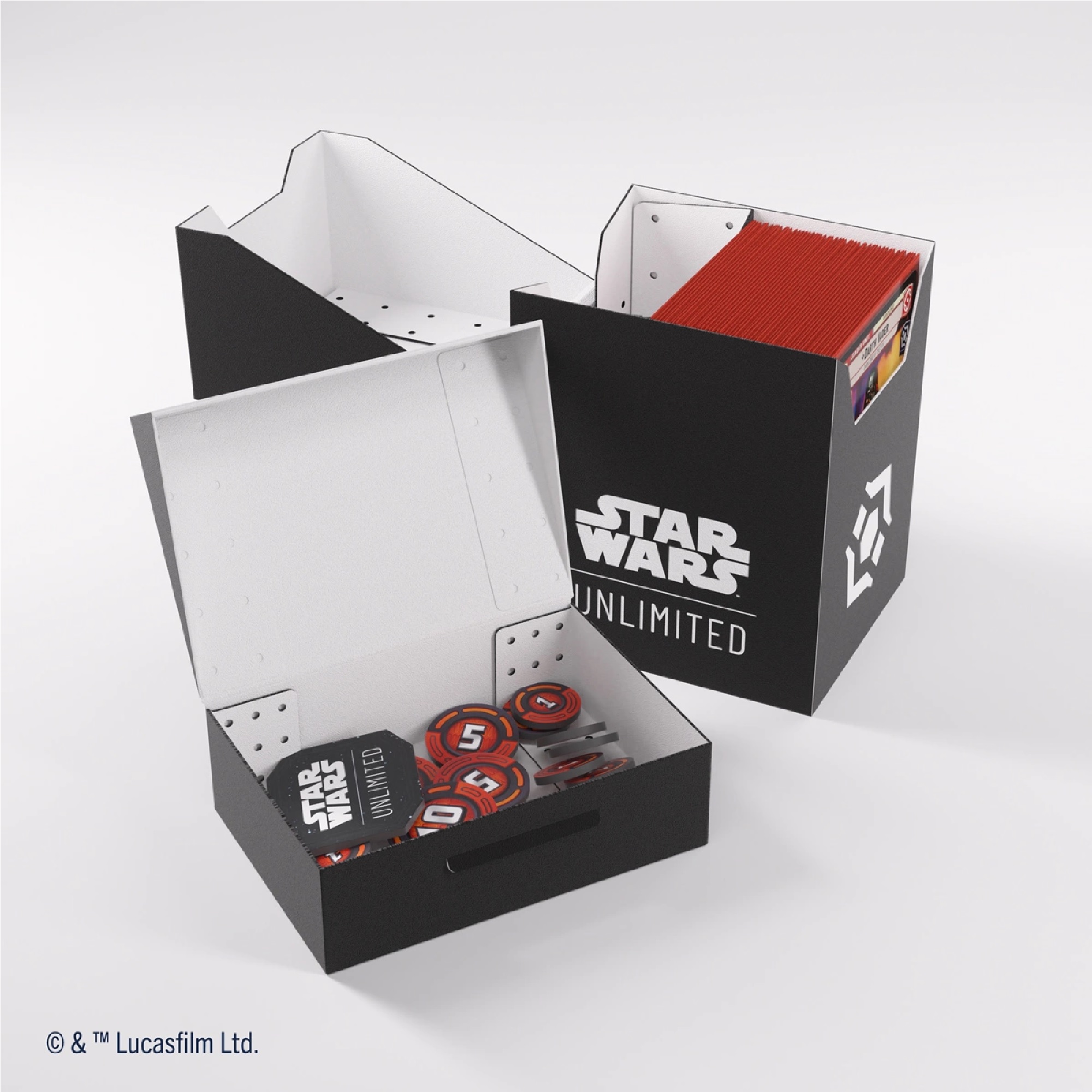 Gamegenic - Star Wars: Unlimited Soft Crate - Black/White